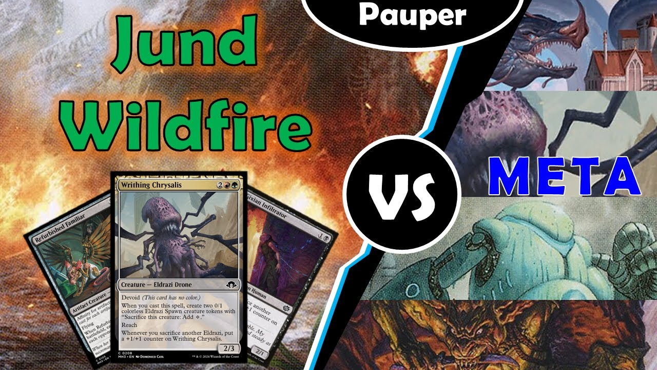 Jund (Gixian) Wildfire | Each Draw is GOOD | Pauper Match Gameplay | MTGO