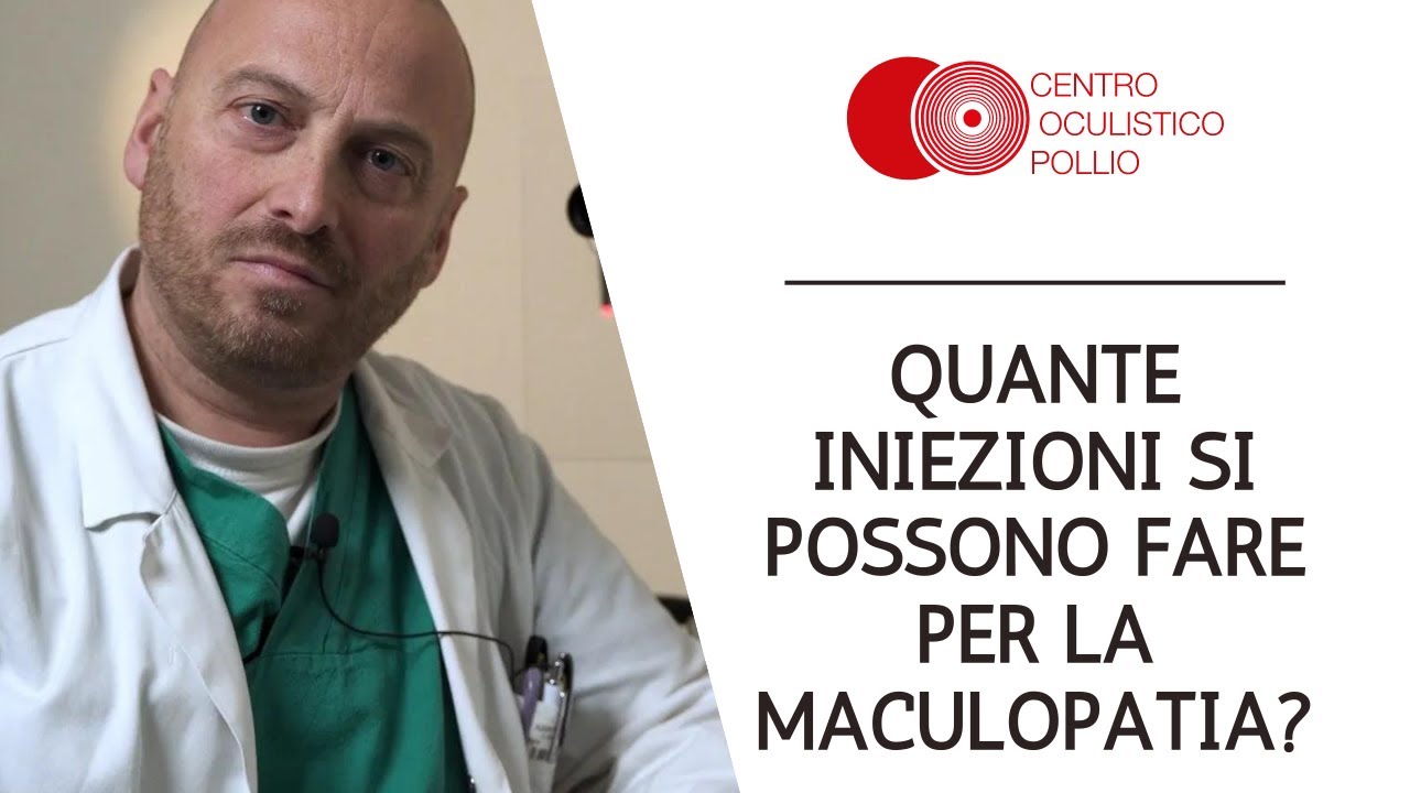 Quante iniezioni si possono fare per la maculopatia?