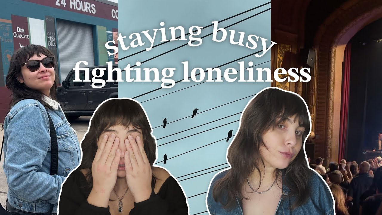 Staying busy vlog | fighting loneliness, making friends, haircut, & healing concert