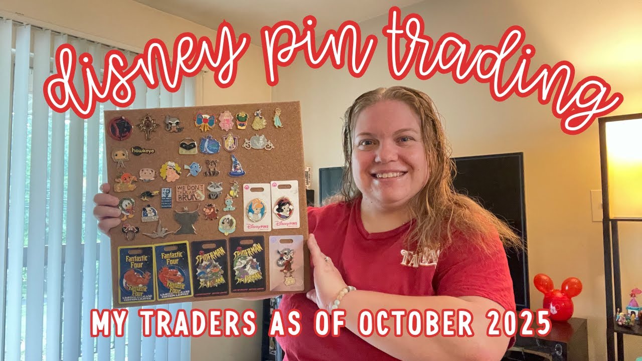 Disney Pin Trading | My Traders as of October 2025 🏰🌐🎥🌳