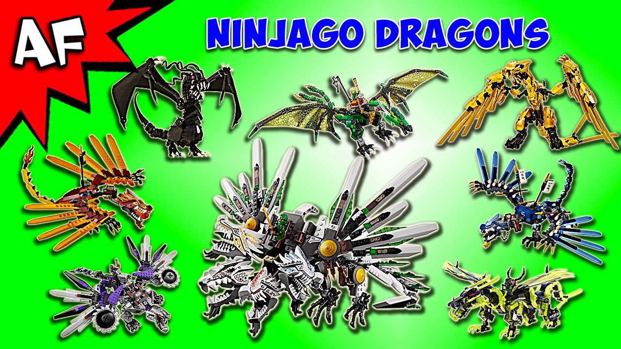 Every Lego Ninjago DRAGON - Complete Collection!