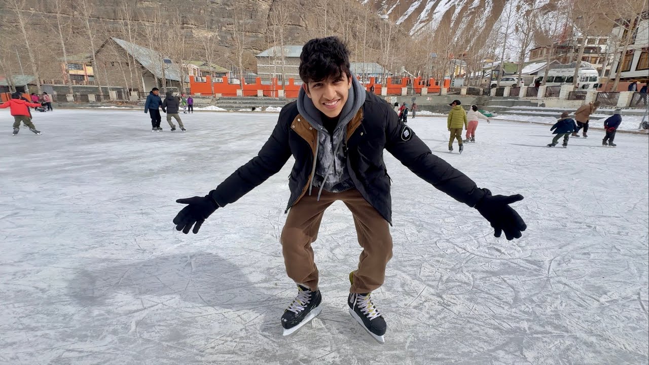 Piyush Ne Ice Skating Karli 😍