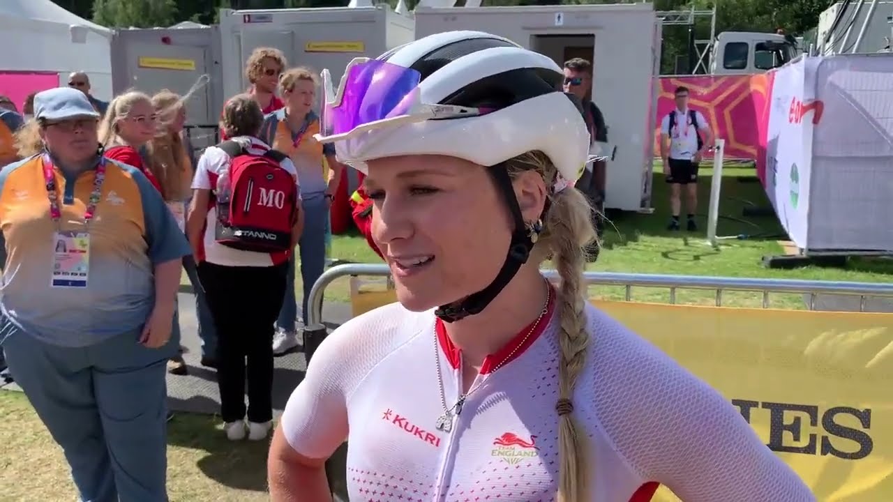 Cannock Chase: Post race interview with Evie Richards