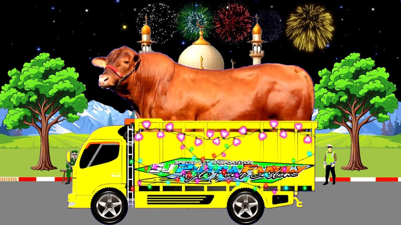 Wadidaw‼️Karnaval Takbir Keliling Paling Meriah 2026 Sapi Kurban Jumbo