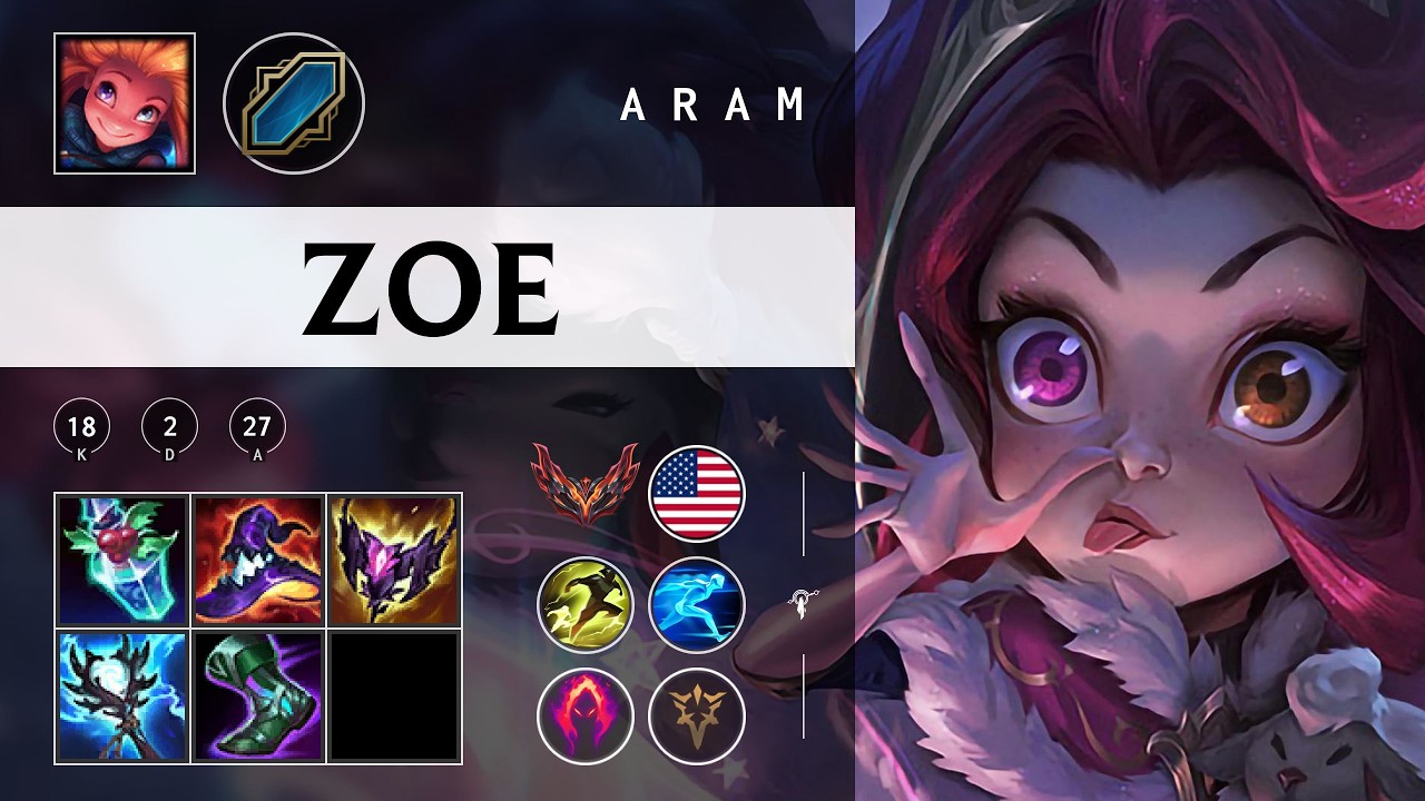 Zoe ARAM - NA Grandmaster Patch 26.03