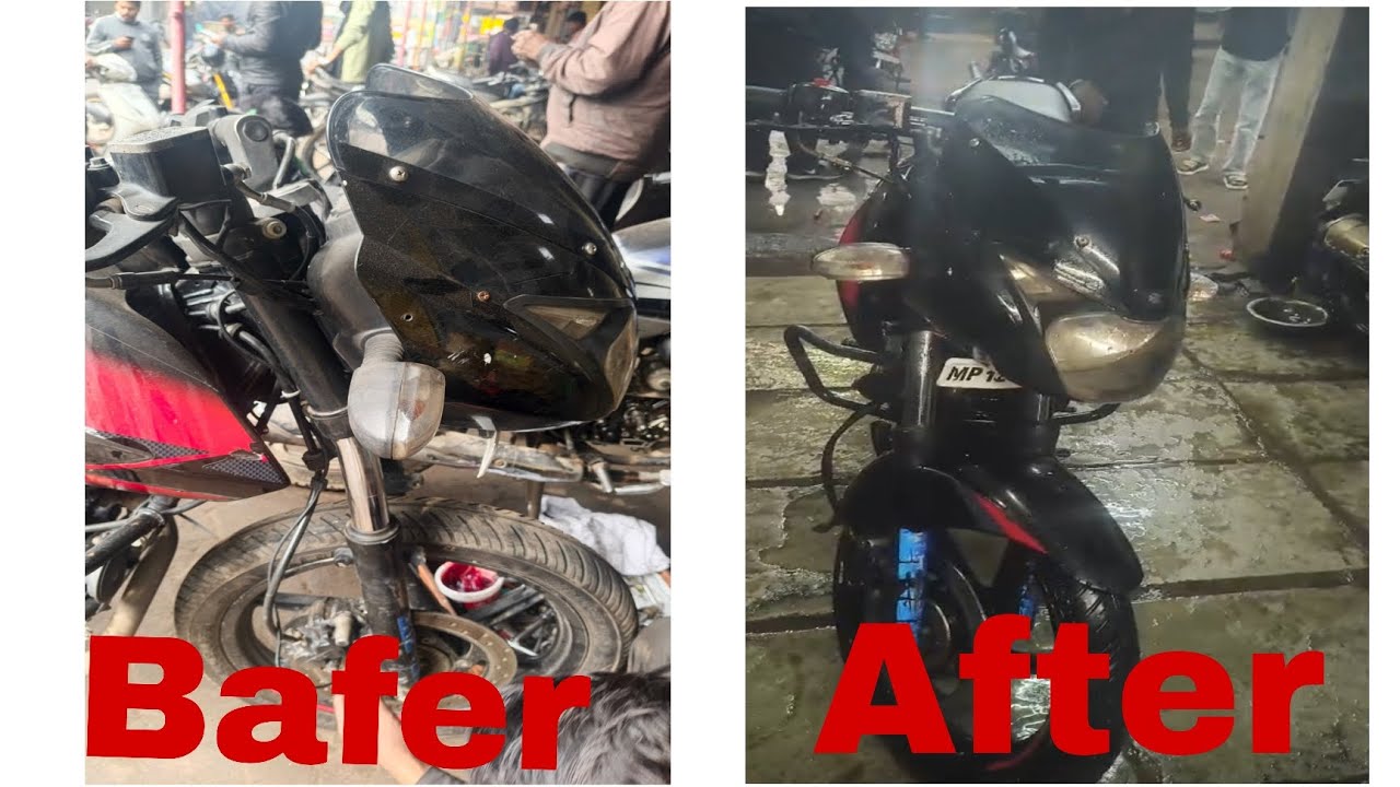 Bajaj Pulsar work complete 💯✅