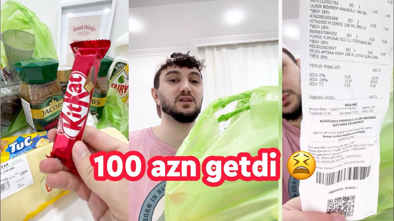 Yuxulu Etdiyim Market Alış-Verişi 😩