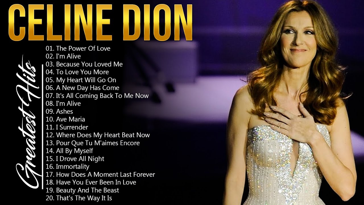 Celine Dion Greatest Hits - Best Songs 2025 💖 The Best of Celine Dion