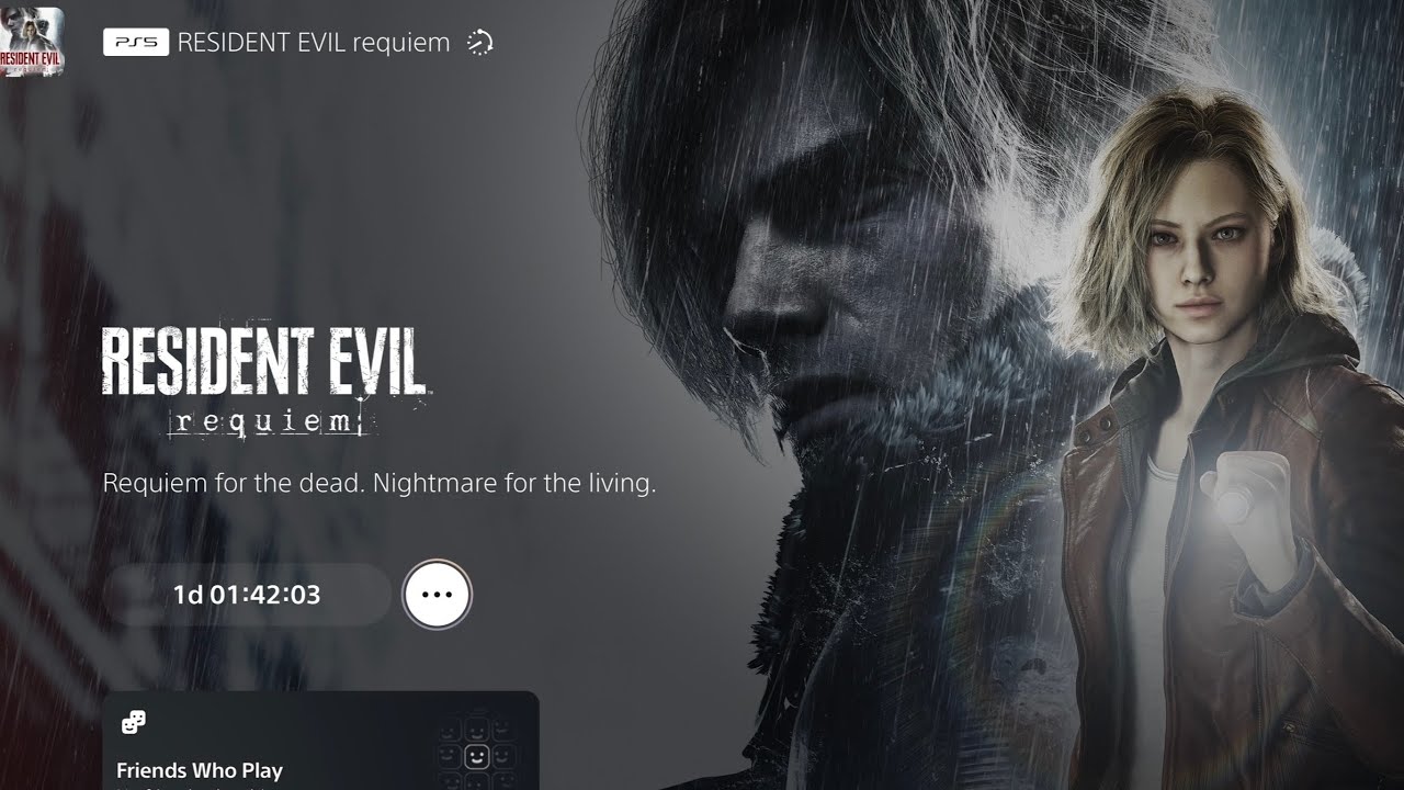 Resident evil requiem live countdown with me