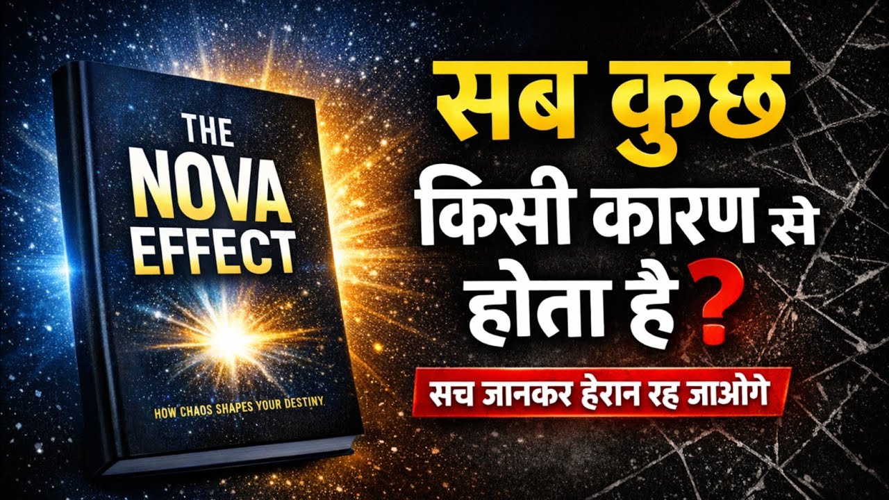 Everything Happens For A Reason? | The Nova Effect Explained in Hindi | Life Changing Audiobook