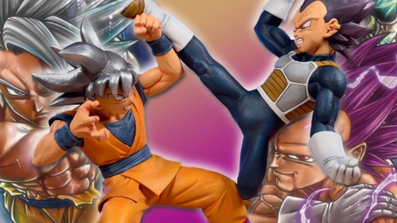 ULTRA INSTINCT vs ULTRA EGO! Goku vs Vegeta from the Dragon Ball Super MANGA!