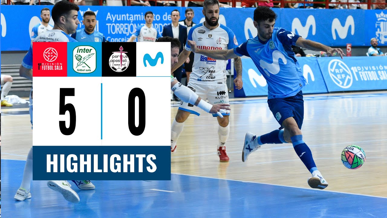 RESUMEN | Movistar Inter FS 5 - Noia Portus Apostoli 0.