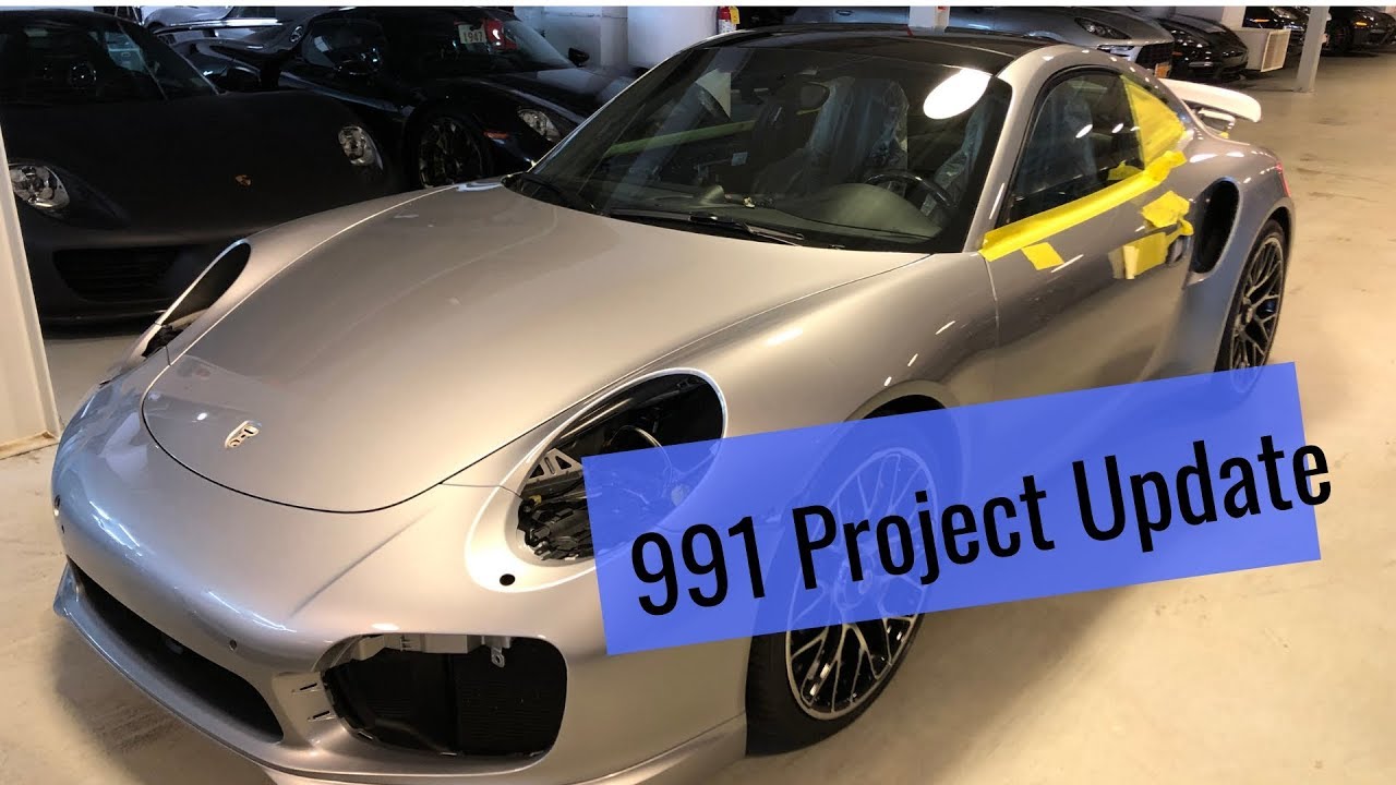 991 Turbo S - Project Update - Trip to amazing J & B Auto Body for Rock Chip Repair / Repainting