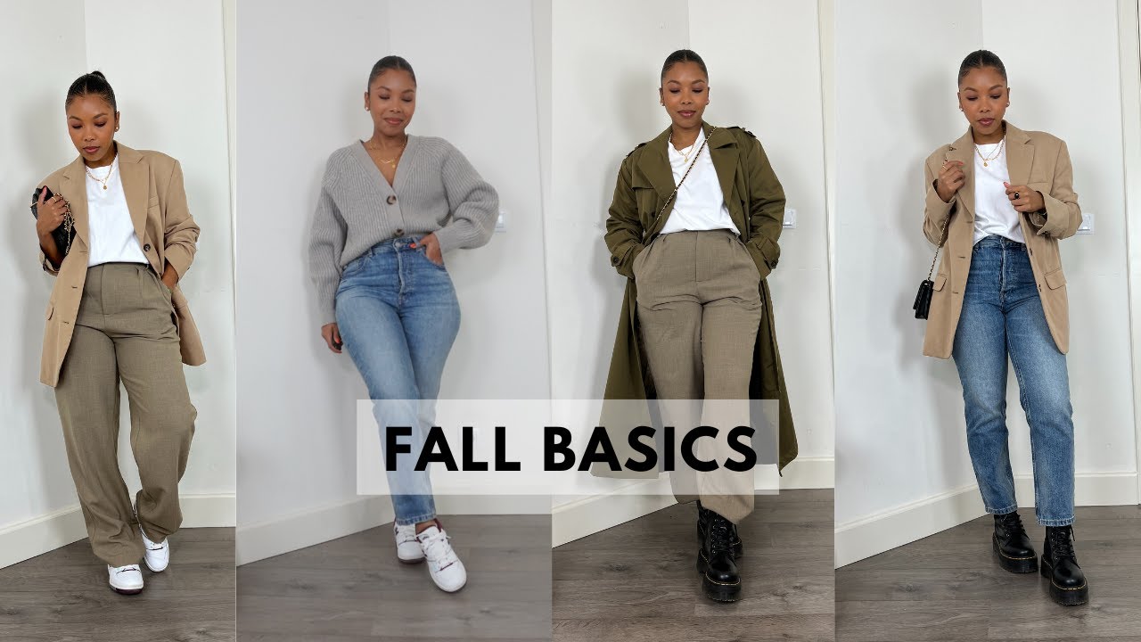 13  MUST HAVE FALL WARDROBE STAPLES | BASIC WARDROBE ESSENTIALS (you probably already own)