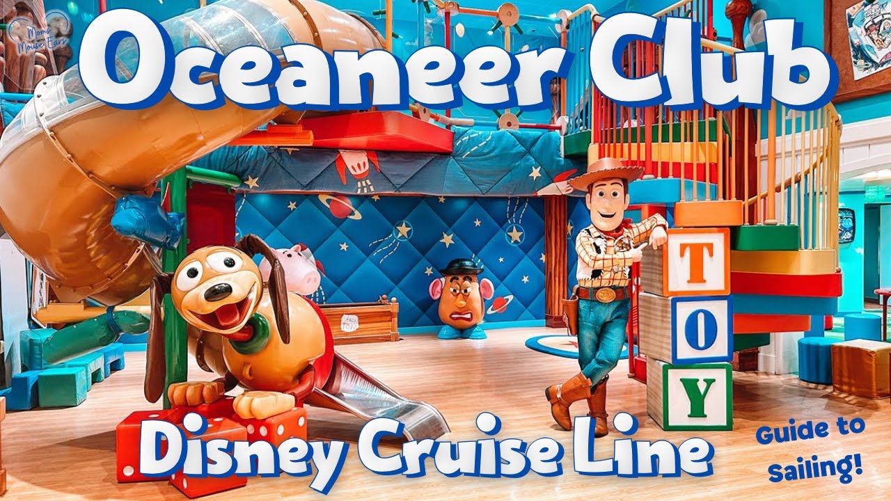 Всё о клубе Oceaneer на круизном судне Disney Cruise Line | Экскурсия по детскому клубу и руковод...