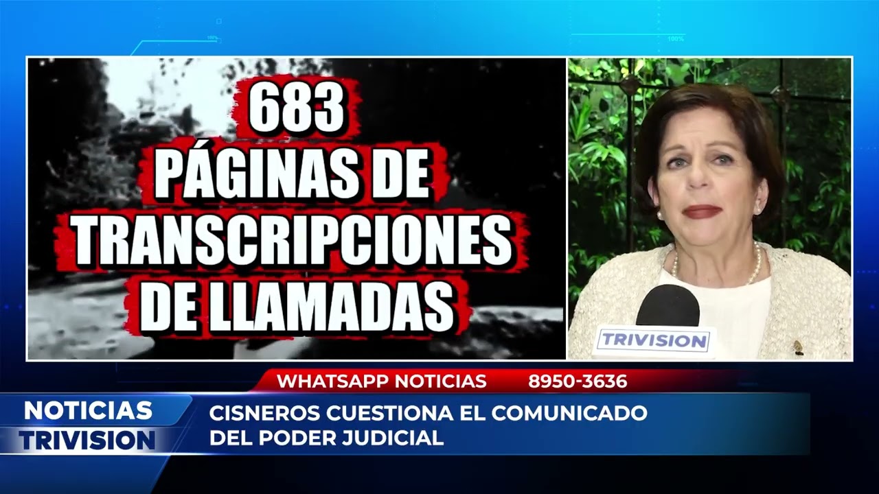 Cisneros responde al Poder Judicial por caso Diamante: 