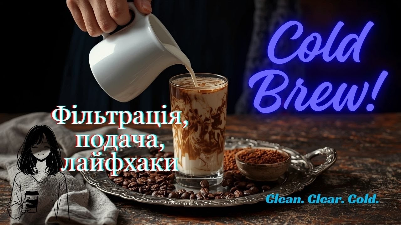 Cold Brew. Фільтрація, подача, лайфхаки. Cold Brew TricksCold Brew Tricks.