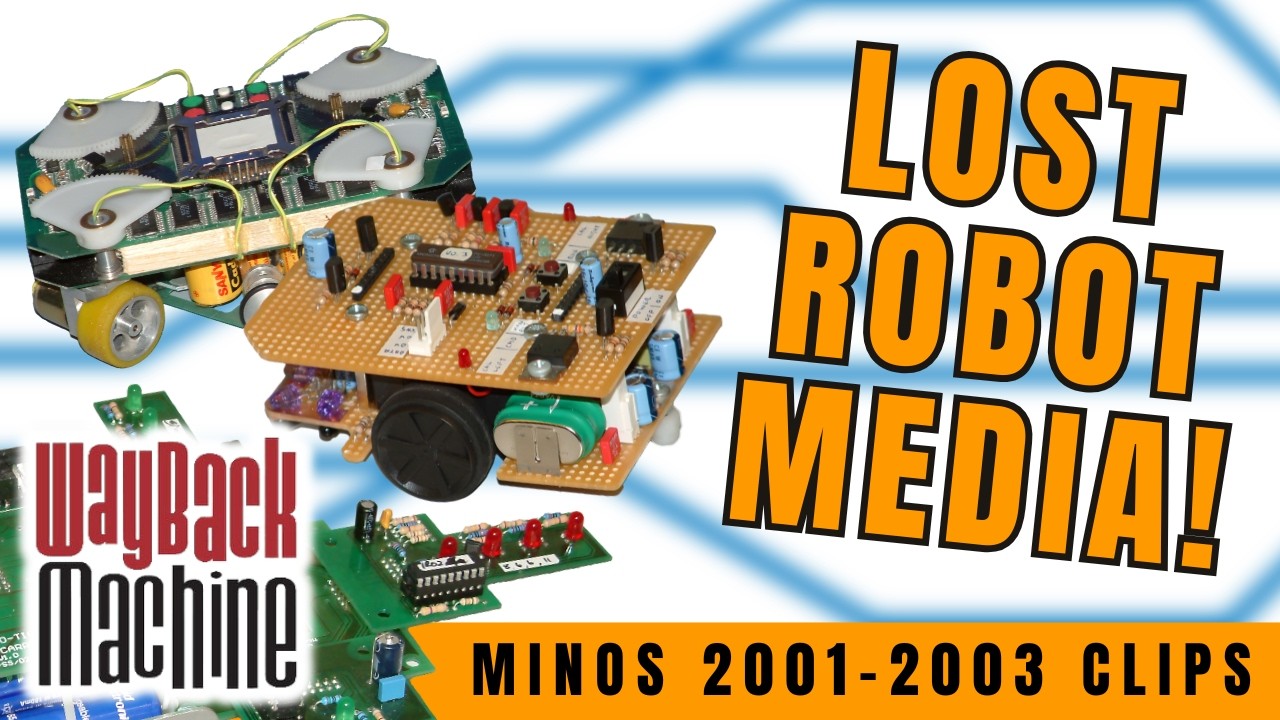 Rare UK Micromouse Footage from 2001-2003 | Rescued via Wayback Machine