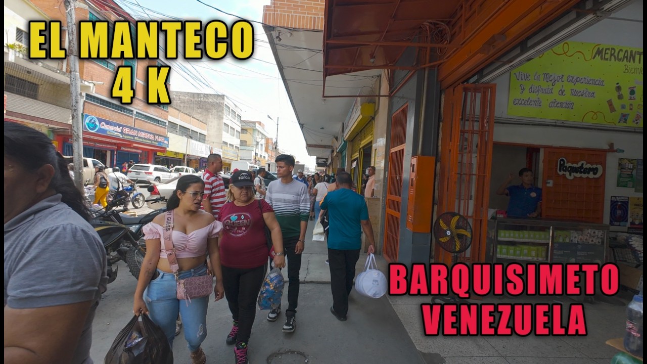 EL MANTECO Y LA CARRERA 21. BARQUISIMETO EN 4 K