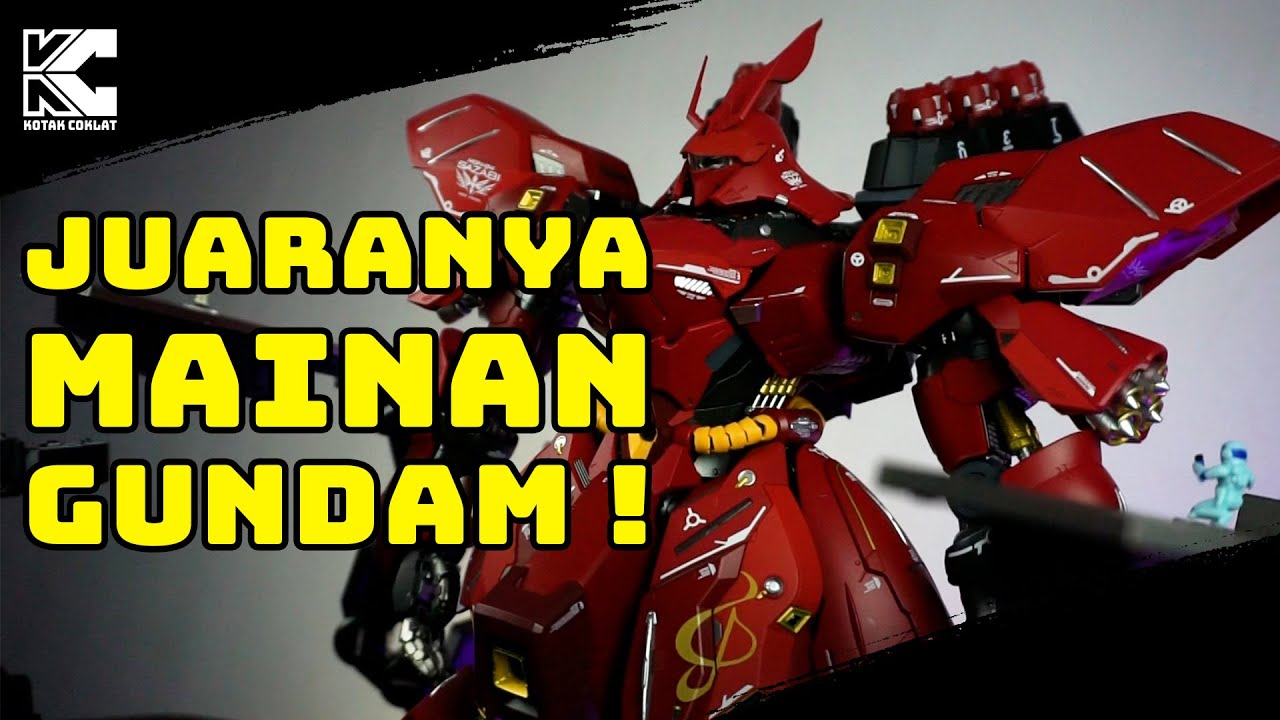 Incaran Kolektor Mainan ! - Metal Structure KaitaiShouKi MSN-04 Sazabi 1/60 Unboxing dan Review