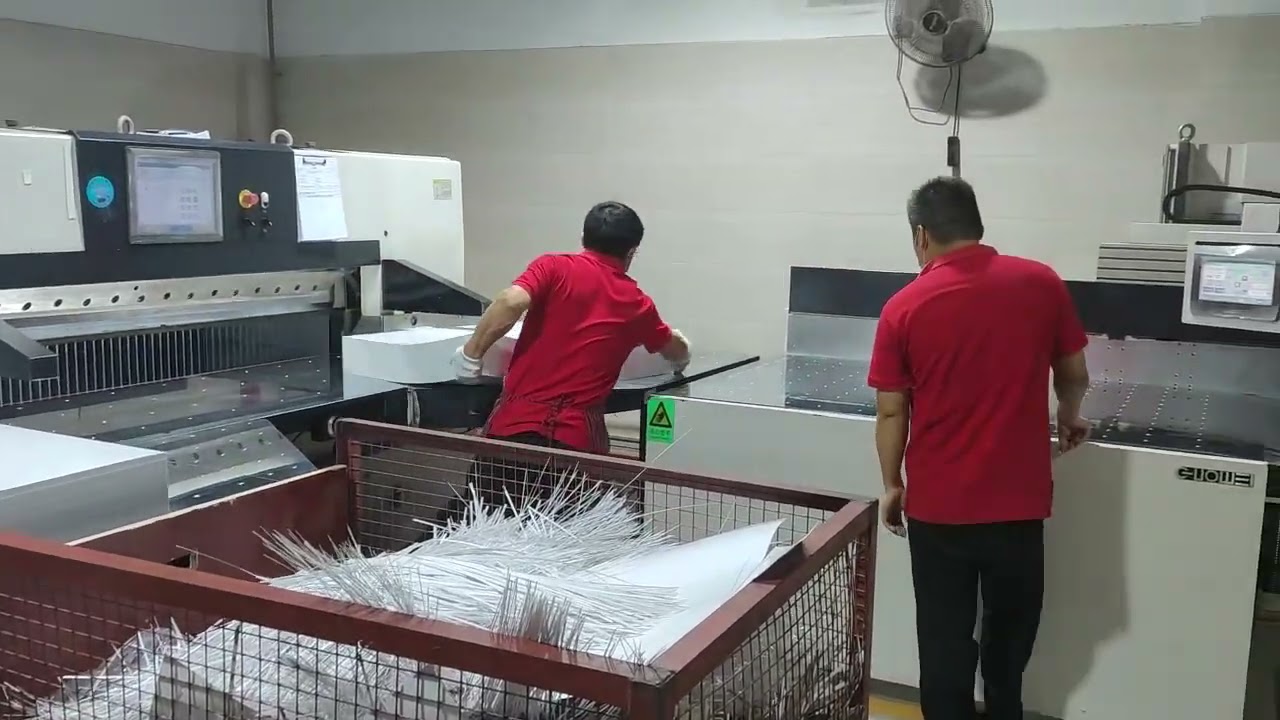 Guowei paper cutting line.We can provide the design and manufacture with different combinations.
