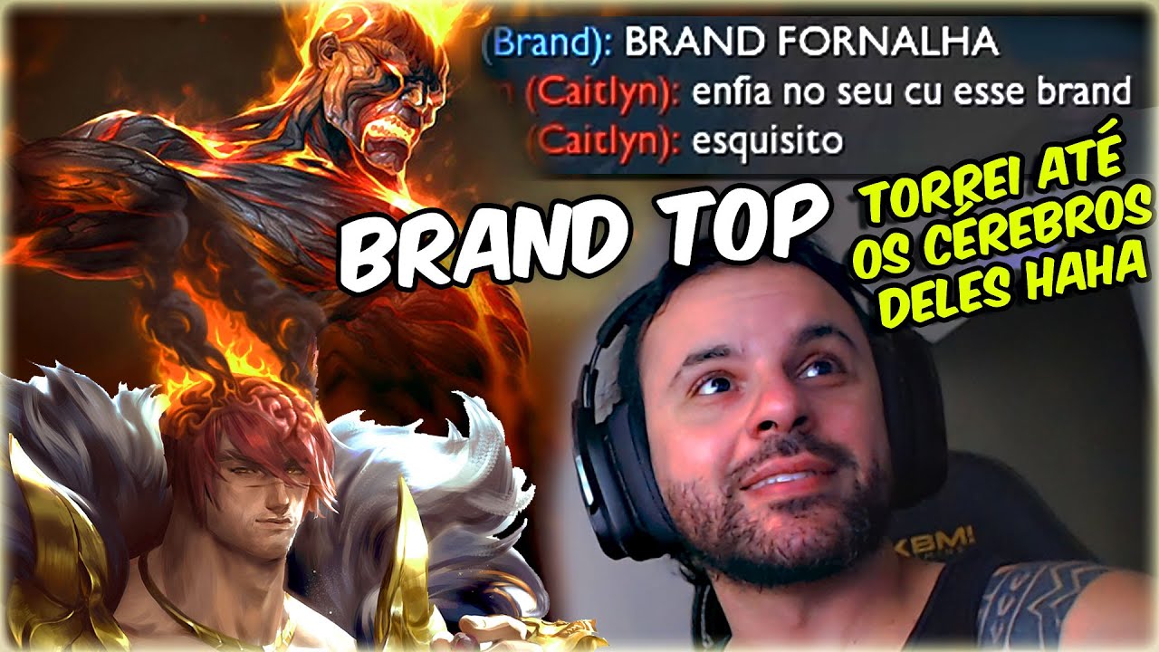 TORREI ATÉ OS CÉREBROS DELES COM MEU BRAND TOP FORNALHA HAHAHAHA