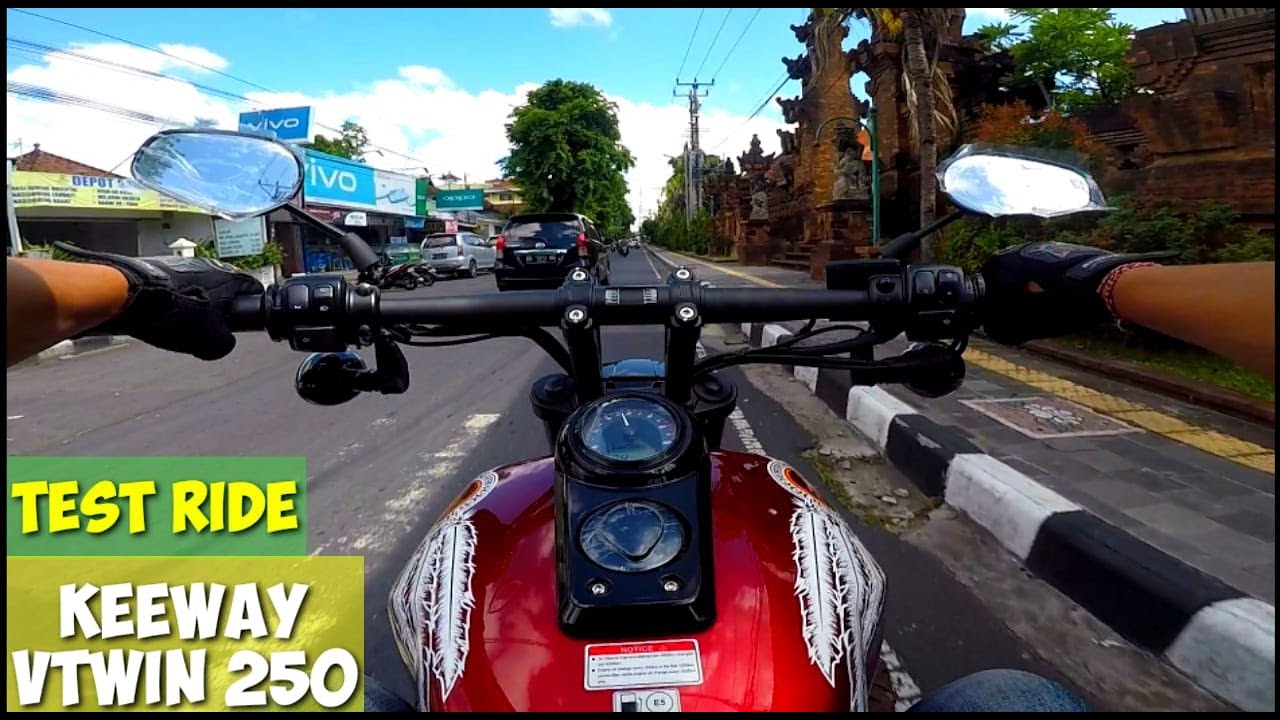 Test Ride KEEWAY V250fi pertama dan satu satunya  | Suara gahar menggelegar