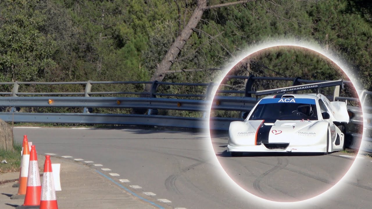 Pujada Gironella - Casserres 2022 | CRASH & SHOW & Active aero wing