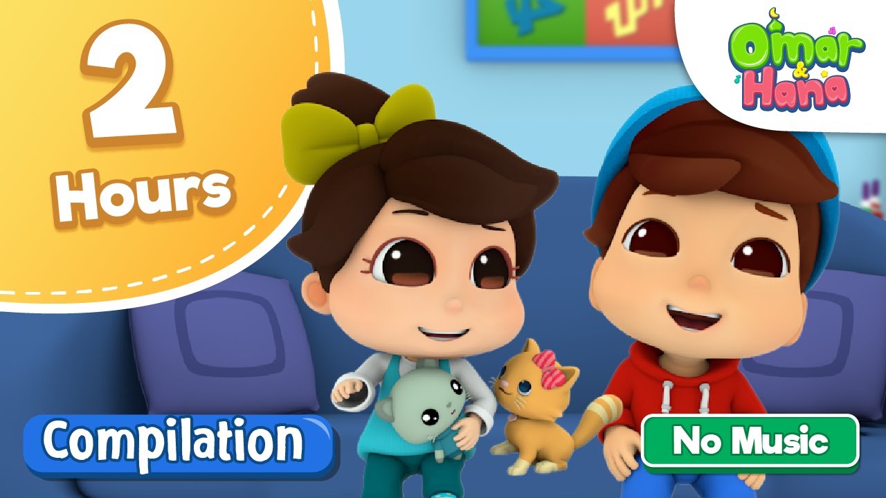Omar & Hana Acapella Edition 🎉☺️ | Islamic Series & Songs For Kids | Omar & Hana English