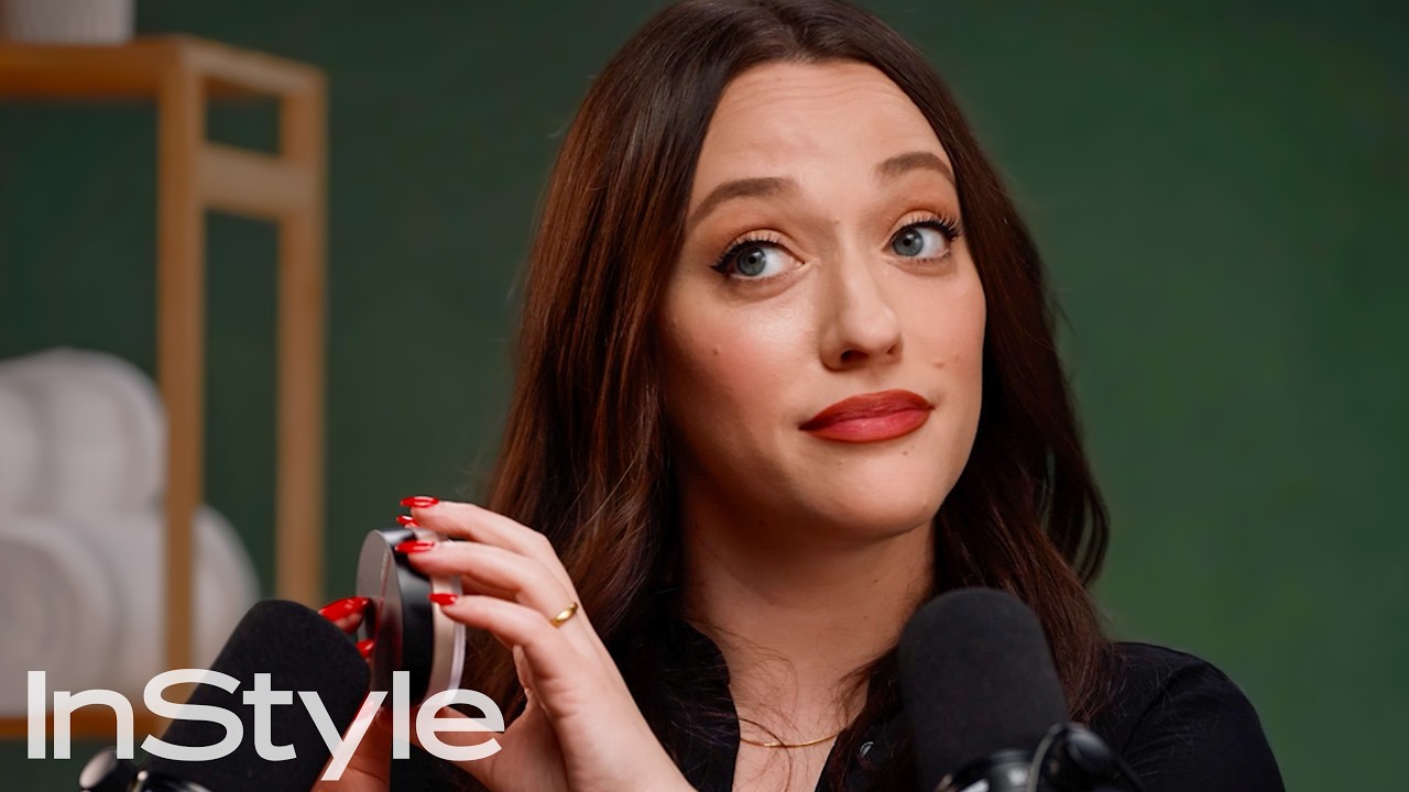 Kat Dennings&rsquo; ASMR Makeup Routine | Hush & Brush | InStyle
