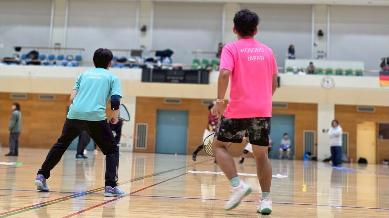 2026年 1月29日 Japan Open O40MD決勝 1セット目 スケスケ VS 飯島 矢頭