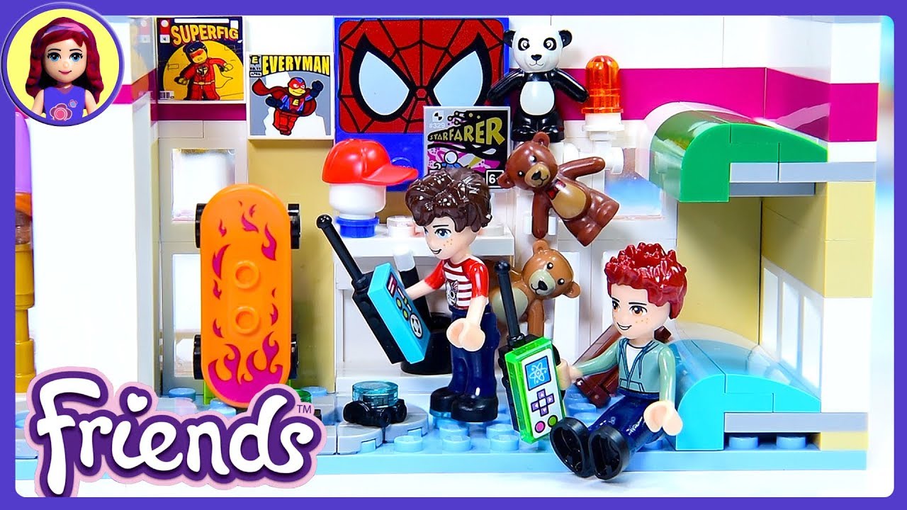 Lego Friends Custom Boys Room for Twins / Triplets Renovation Build DIY