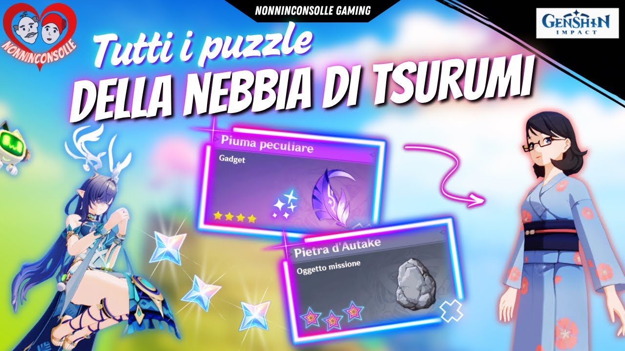 L’Ottava di Maushiro – Guida Puzzle a Tsurumi 🌫️ |  Nonninconsolle Genshin Impact ita