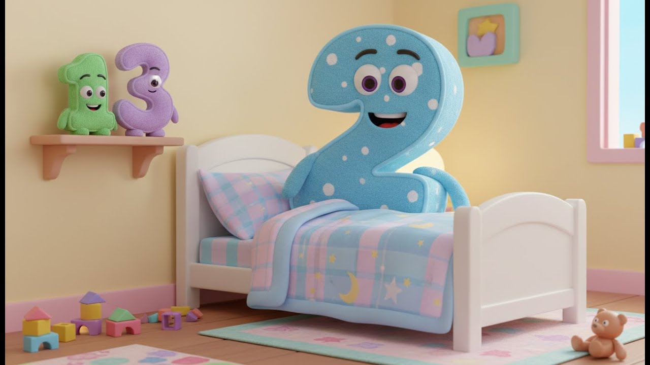 Sleepy Numbers 😴🔢🎵 | Baby Song Español | Nursery Rhymes Español para Niños 👶🌙