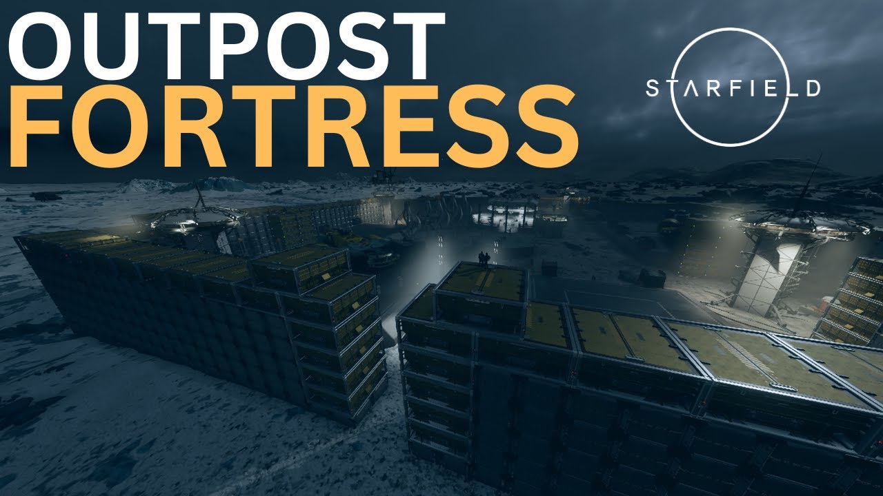 Starfield: Как защитить свои аванпосты — Крепость аванпоста