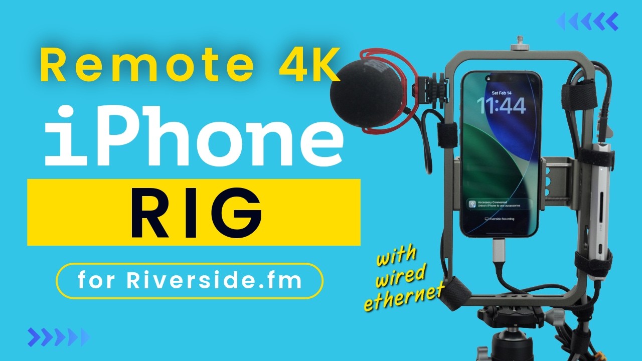 The Perfect iPhone Rig for 4K Remote Recording