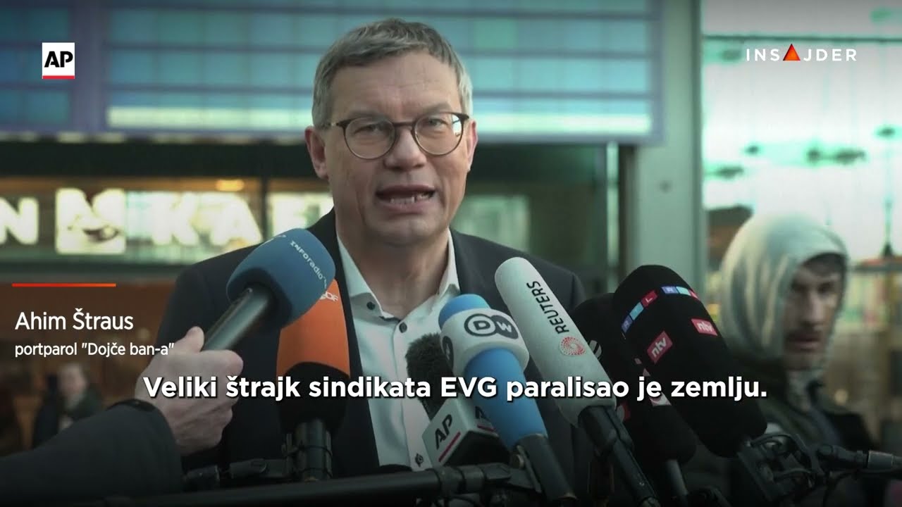 Nemačka paralisana najvećim štrajkom u prethodnih nekoliko decenija