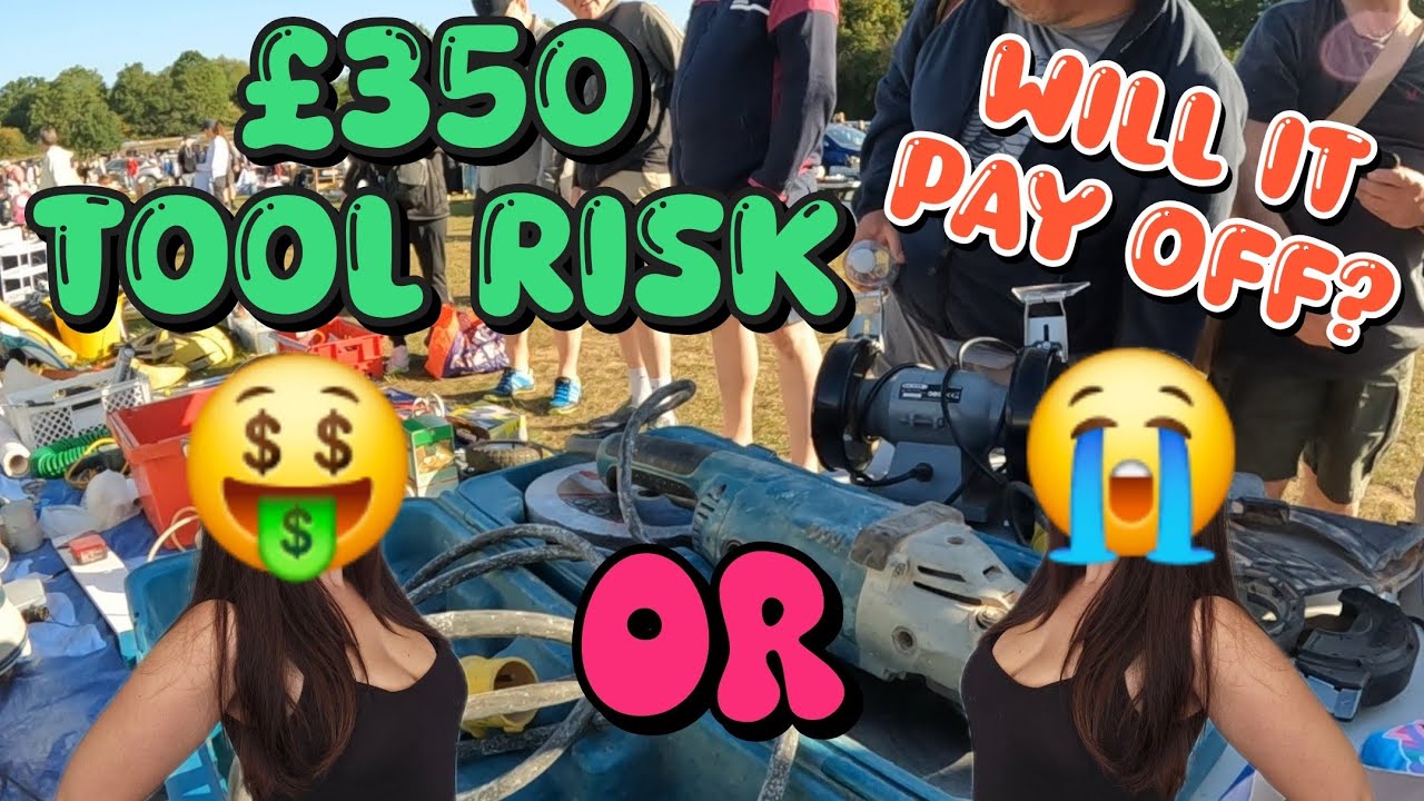 £350 Tool bundle - The results are in! Selling at the car boot sale, flea market UK POV