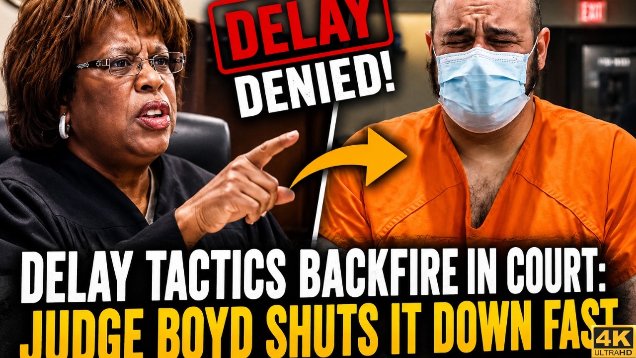 Delay Tactics Backfire in Court: Judge Boyd Shuts Down Defendant&rsquo;s Excuses Fast