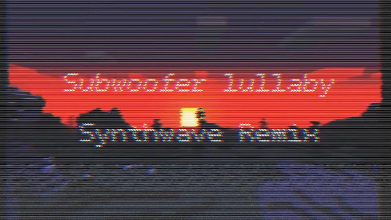 Minecraft | Subwoofer lullaby | Synthwave Remix |