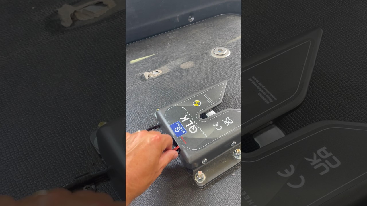 How To - Manual Release Wheelchair Tie Down #blvd.com #braunability #wheelchairvan #wheelchair