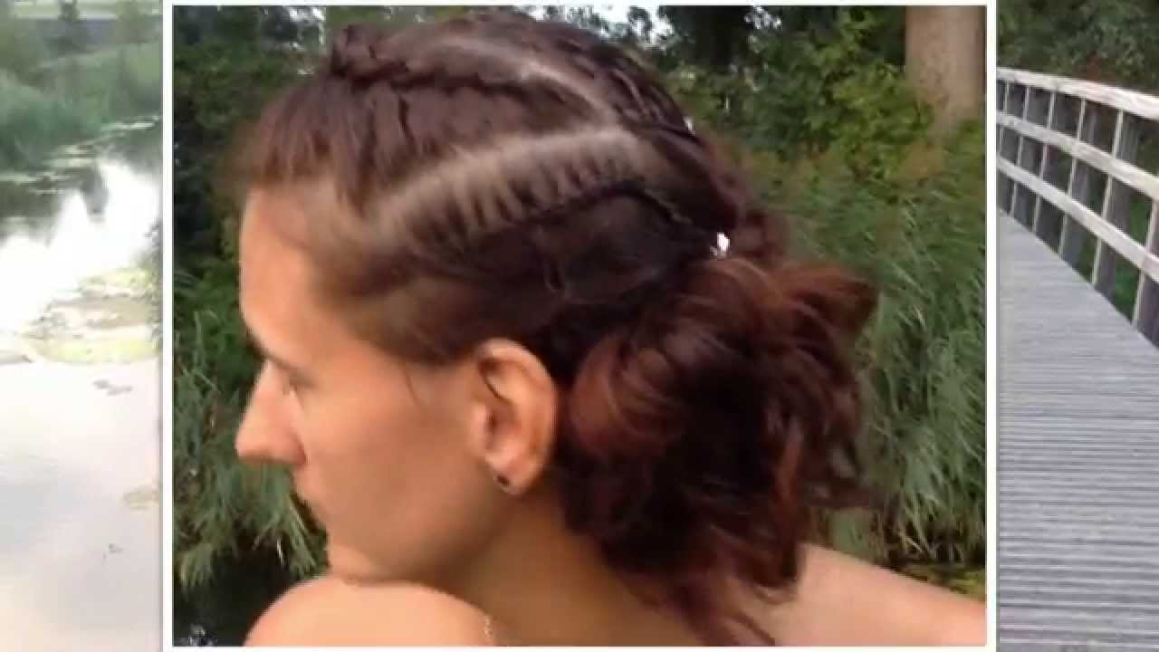 Edgy wedding updo 360&deg; - Extravagant bruidskapsel 360&deg;