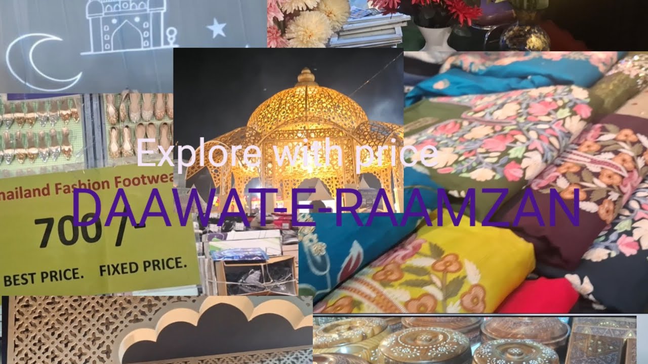 Daawat-E-Ramzaan  expo 2026# Hyderabad king palace #best raamzan eid shopping 🛍 ✨️ #viral video 