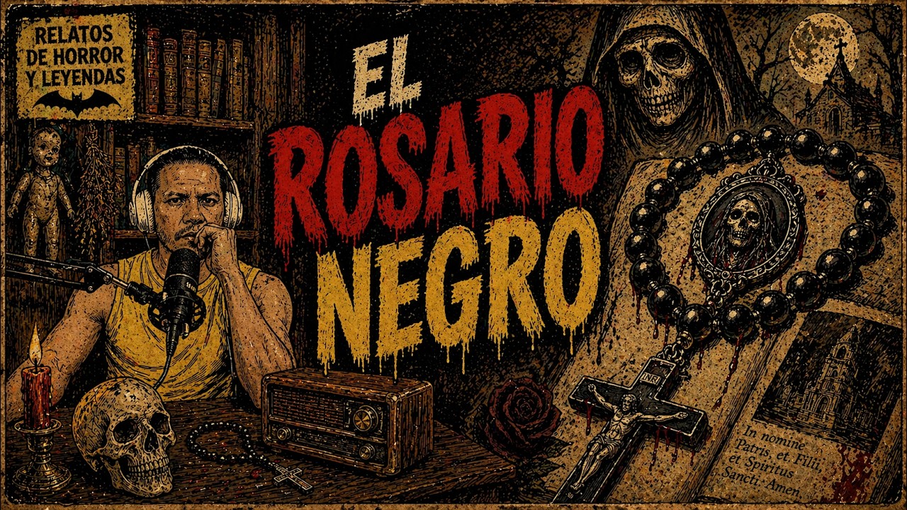 001 EL ROSARIO NEGRO | La RadioNovela de las 3AM | Leyendas y Relatos de Terror.