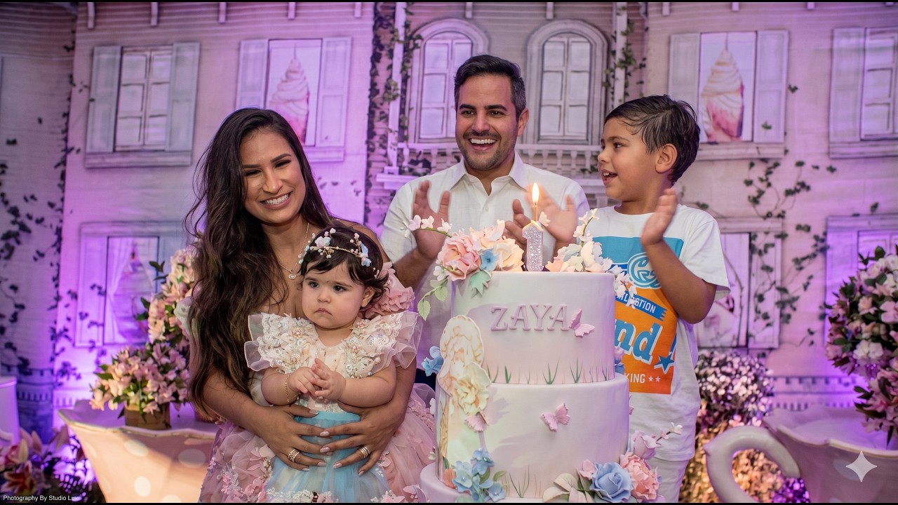 Festa Zaya 1 ano _ Simone e Kaka