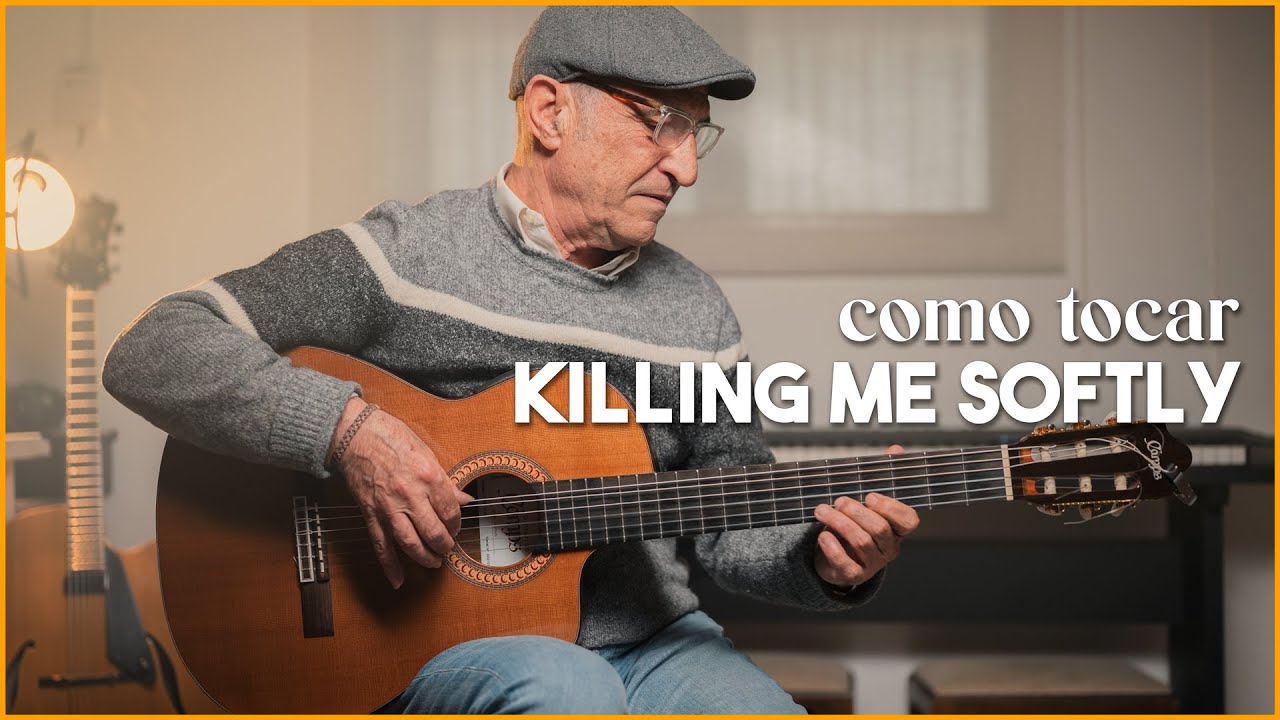 🎸 Cómo tocar Killing Me Softly en guitarra (Melodía + Acompañamiento) 🎶