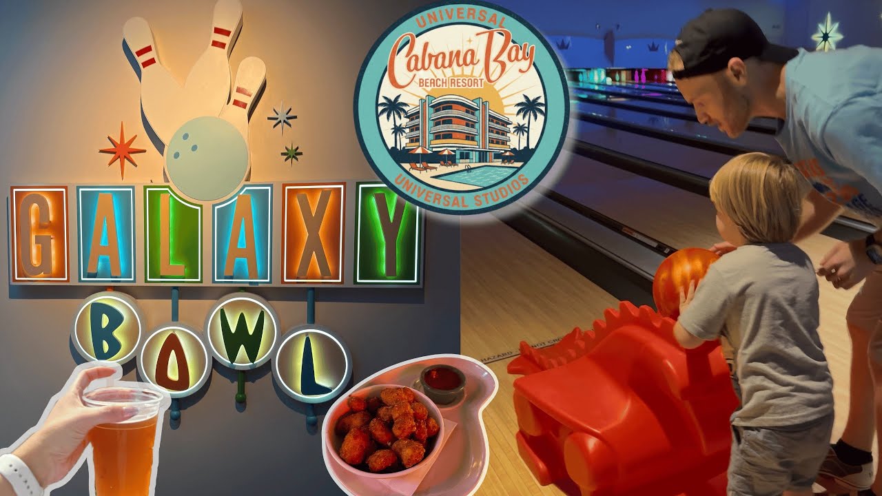 В этом отеле есть боулинг?! Ретро-жемчужина Universal: Galaxy Bowl