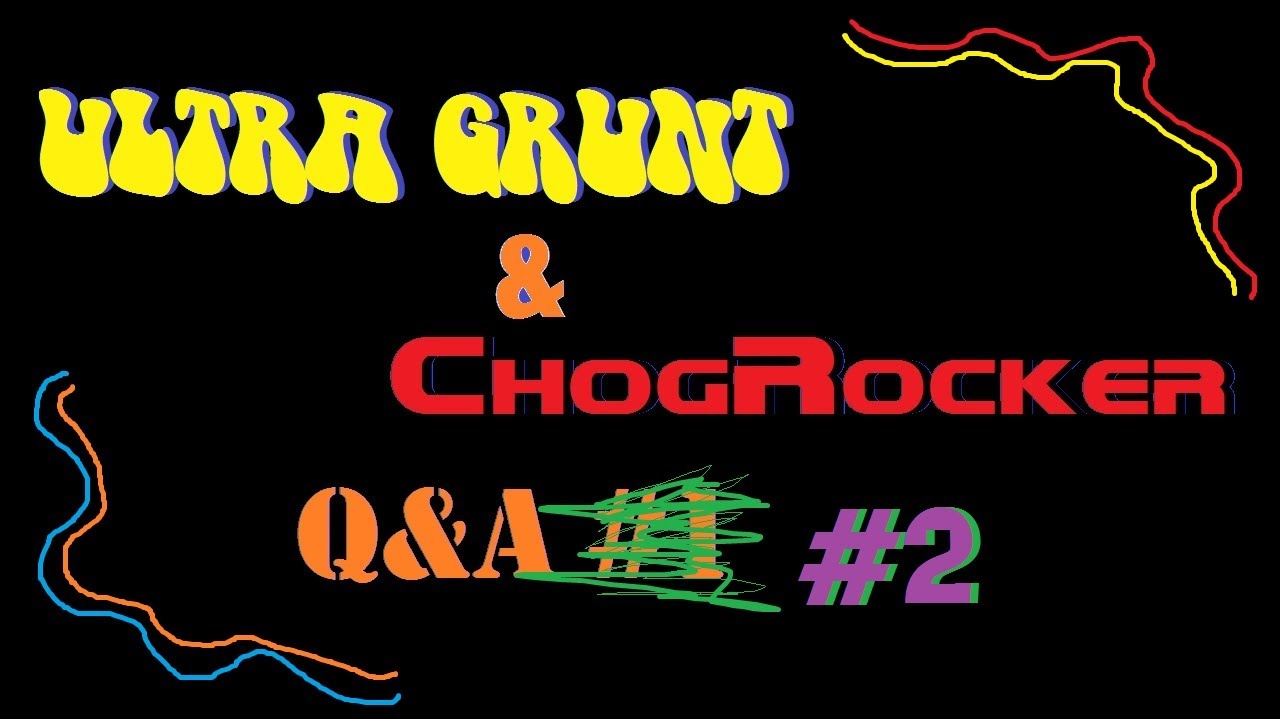 (Part 2 of 5) Question & Answer time with me and ChogRocker