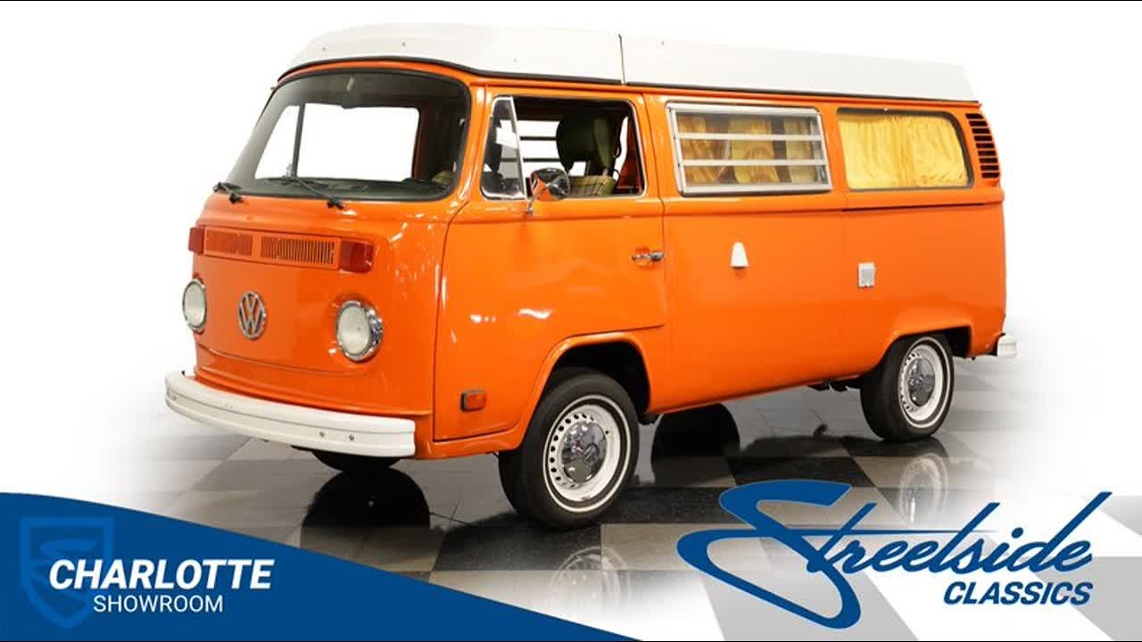 1977 Volkswagen Kombi Van Camper 9860-CHA for sale | Charlotte, Atlanta, Dallas, Tampa, Phoenix...