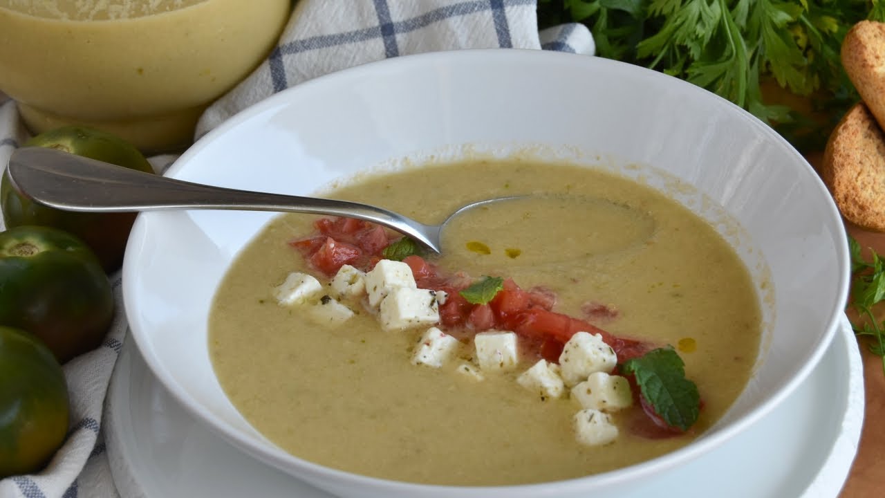 💚 Gazpacho de pepino o sopa fría de pepino FRESCO, LIGER0 Y DELICIOS0 !!!